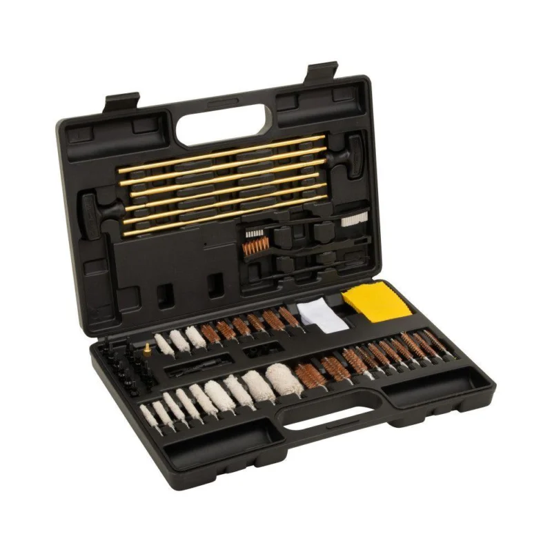 Allen Krome Stronghold Universal Gun Cleaning Kit Rifles Shotguns & Handguns Black 60/ct