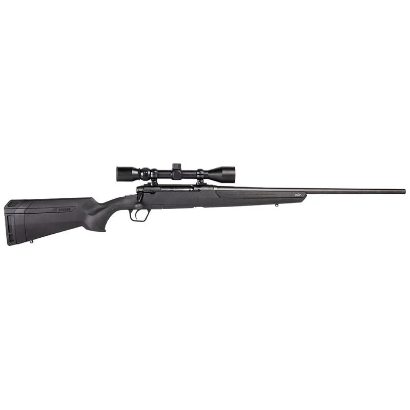 Savage Arms Axis XP Rifle .308 Win 4rd Magazine 22" Barrel Black with Weaver 3-9x40 Scope