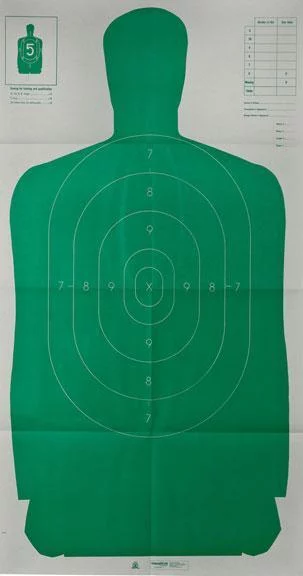 Champion LE Targets Silhouette Target - 24" X 45" Green 10/Pack