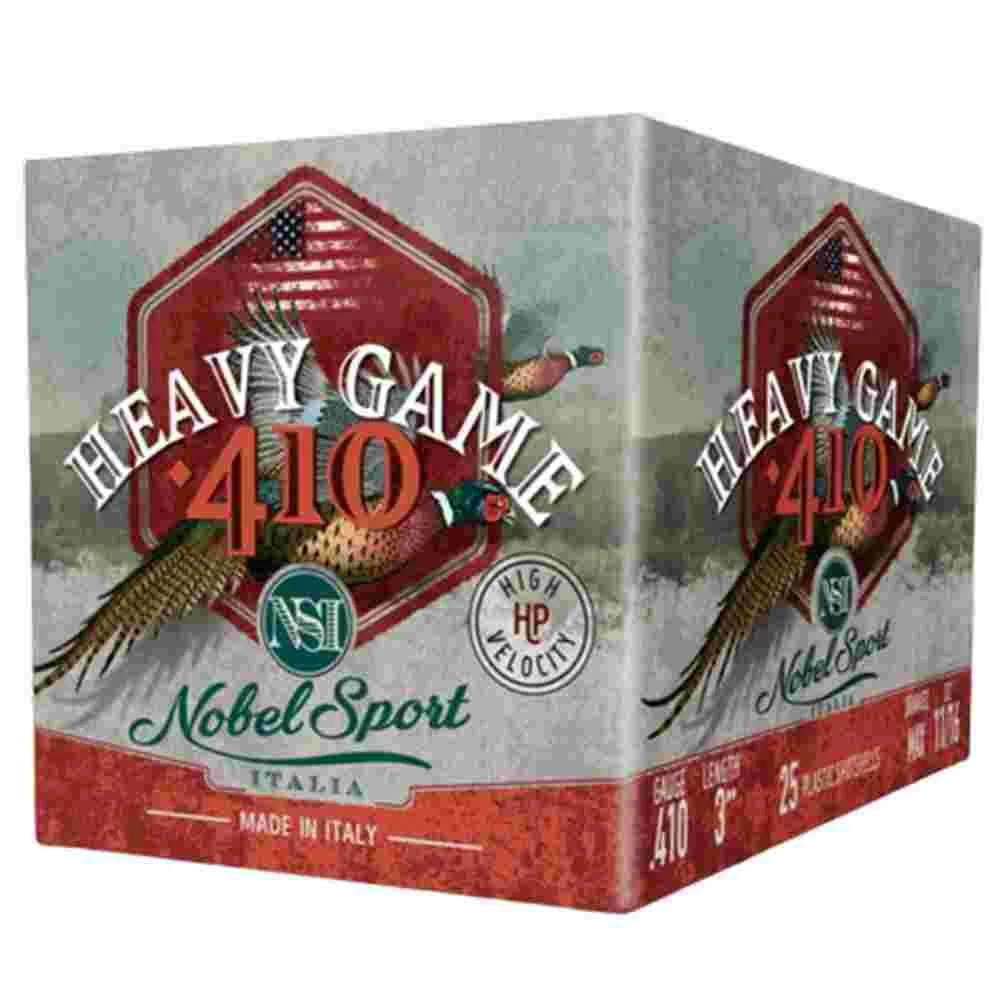 Nobel Sport 410 M Shotshells .410 ga 3" 11/16 oz 1145 fps #4 25/ct