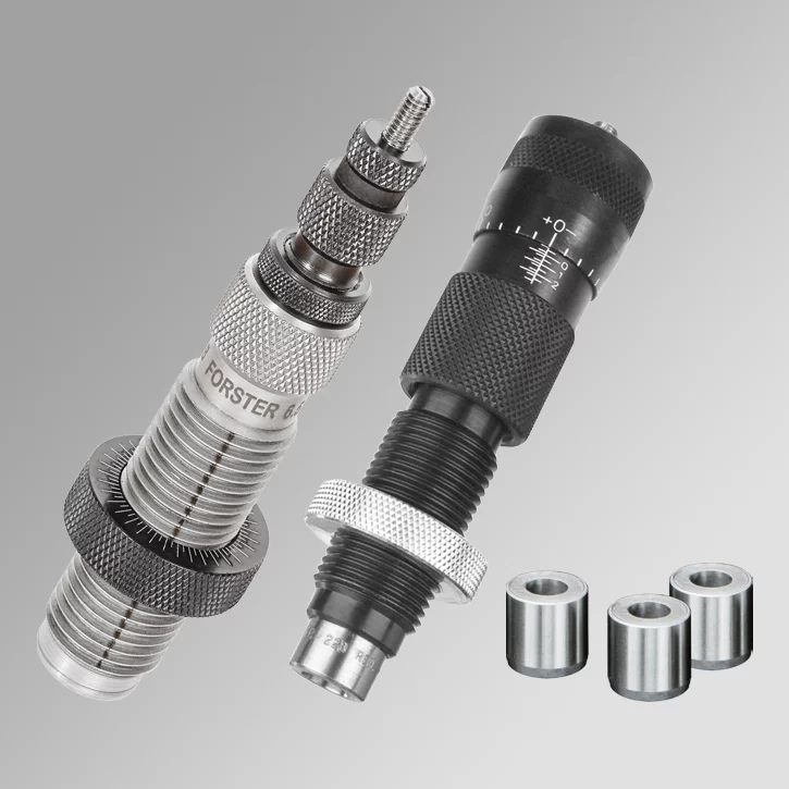 Forster Bushing Full Length Sizing Die Bench Rest® Ultra Micrometer Seater Die 3 bushings (308 310 312) 7 PRC