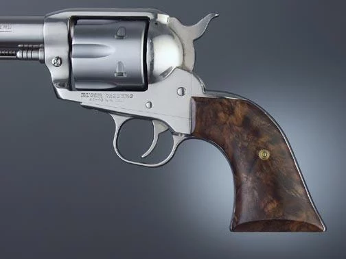 Hogue Ruger Blackhawk/Vaquero Walnut Classic Cowboy Action Wood Grips