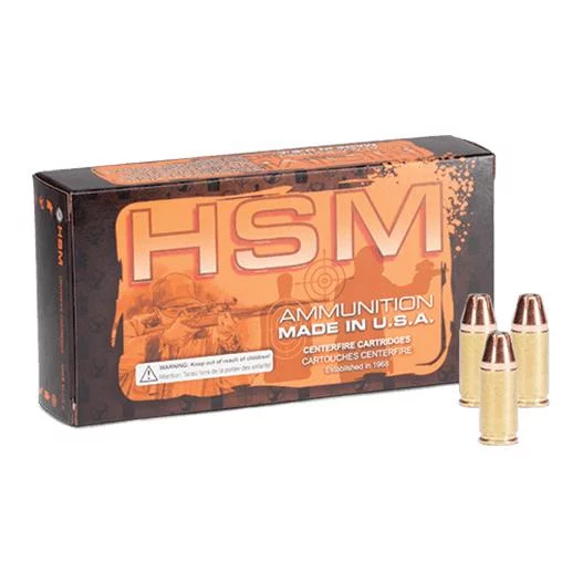 HSM Self-Defense Handgun Ammunition .32-20 Win 100gr JHP 980 fps 50/ct