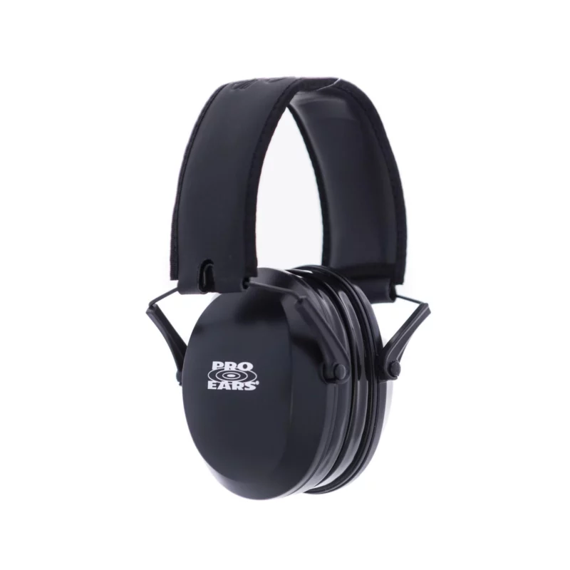 Pro Ears Ultra Gel Black 22 Passive Earmuffs 22dB Black