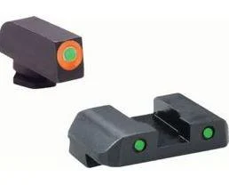 Green Tritium Outline Orange/Black for Glock Gen 5