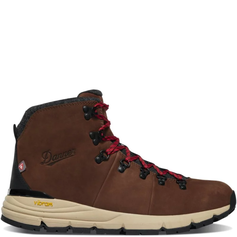 Danner Men's Mountain 600 Insulated Boot 4.5" Pinecone/Brick Red Size 13