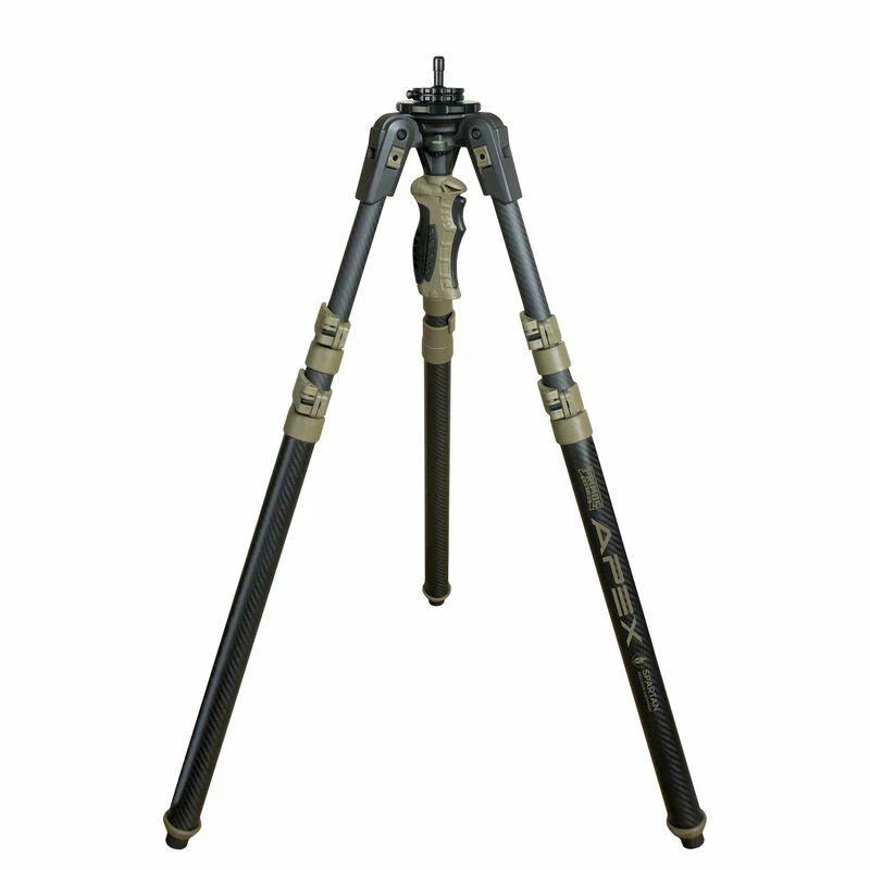 Primos Trigger Stick Apex Tripod Carbon Fiber Coyote Tan with Spartan Technology Box