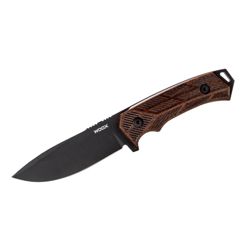 WOOX Rock 62 Fixed Blade Knife Walnut Engraved