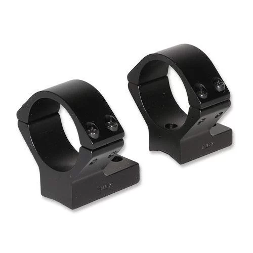 Talley Lightweight Alloy Scope Mounts - Black Anodized - 30mm - Low Weatherby Accumark-Magnum & Mark V (9 LUG)