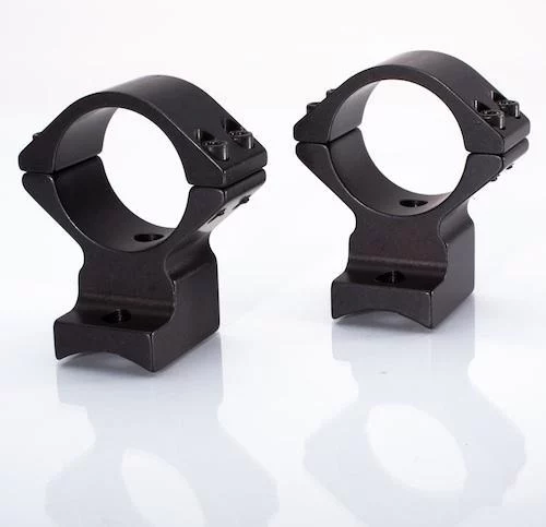 Talley 2-Piece Rings & Base Combo Savage Round Receiver Accutrigger- A17/A22/AXIS 8-40 Screw 30mm Med