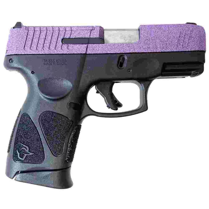Taurus G3C "Purple Sparkle" T.O.R.O. Handgun 9mm Luger 12rd Magazines 3.2" Barrel Optic Ready
