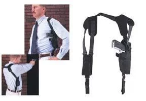 Uncle Mike's Pro-Pak Horizontal Shoulder Holsters Fits 3.25-3.75" Med. & Large Autos