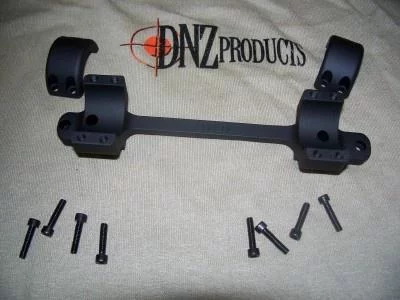 DNZ Freedom Reaper 1-Piece Tactical Scope Mount - Remington 700 LA RH 1" Low Tactical Black