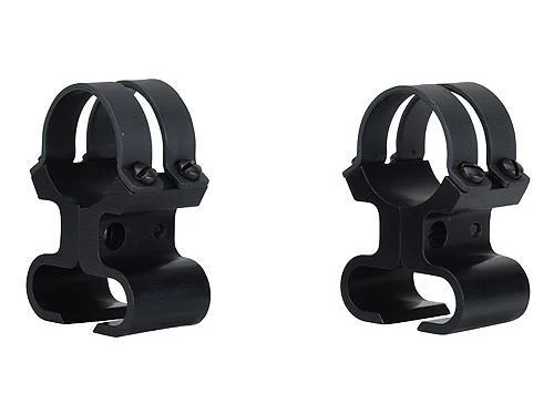 Weaver See-Thru Steel Lock Ringmount (Baseless System) - 1" .22 Tip Off Black