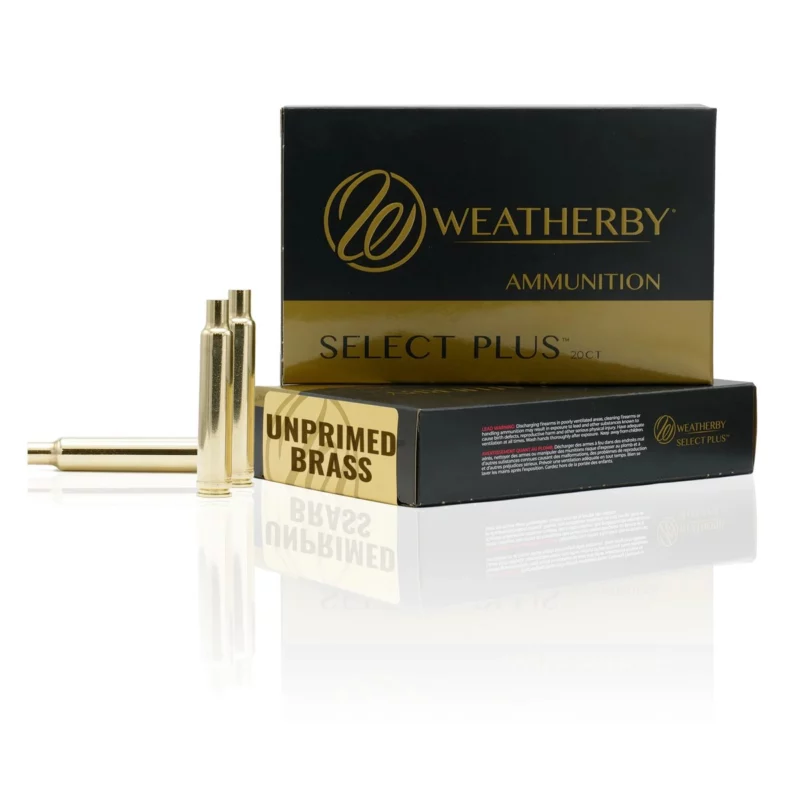 Weatherby Unprimed Brass Rifle Cartridges 20/ct .460 Wby