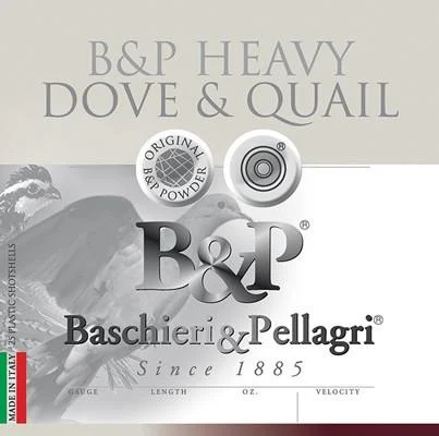 B&P Dove & Quail Shotshells- 20 ga 2-3/4 In 1 oz #7.5 1175 fps 25/ct