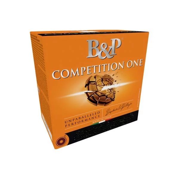 B&P Competition One Shotshells 12 ga. 2-3/4" 1 oz 1375 fps #8 25/ct