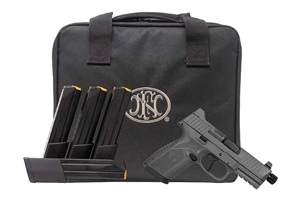 FN 509T NMS TUNGSTEN GRY N.S. 9MM PSTL 1-17RD + 4-24RD MAGS