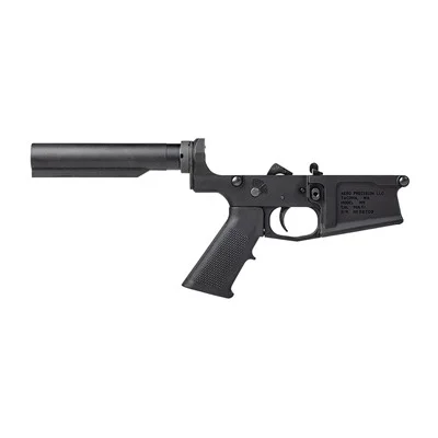 M5 CARBINE COMPLETE LOWER W/A2 GRIP NO STOCK FOR AR .308 BLK