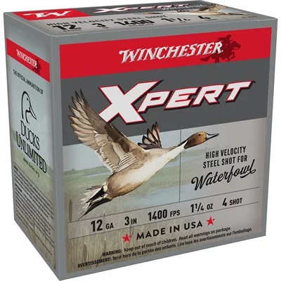 SUPER-X XPERT 12 GAUGE 3'' 1-1/4OZ #4 25/BOX