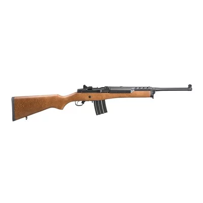 MINI-14~RANCH RIFLE 5.56 NATO 18.5âBBL (2)20RD BLUED/NATURAL