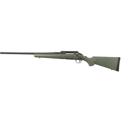 AMERICAN RIFLE 308 WINCHESTER 22â BBL (1)4RD MOSS GREEN LH