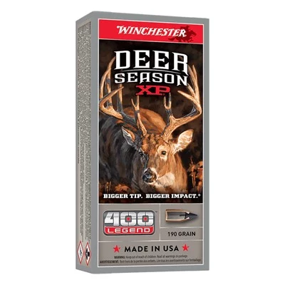 DEER SEASON XP 400 Legend 190GR EXTREME POINT 20/BOX