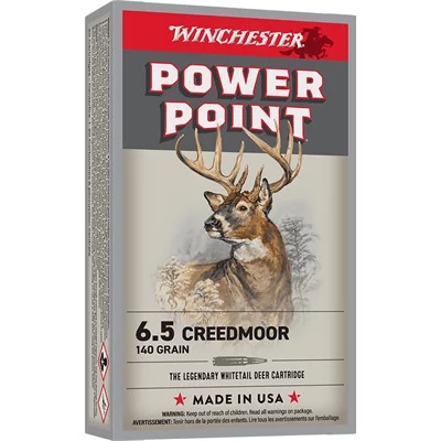POWER POINT 6.5 CREEDMOOR 140GR POWER POINT 20/BOX