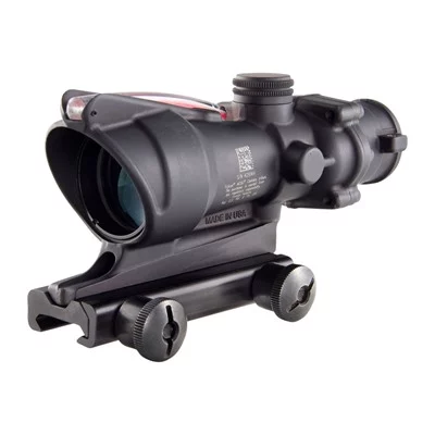 ACOG BAC 6.8 SPC 4X32MM FIXED RED HORSESHOE/DOT W/TA51 BLACK