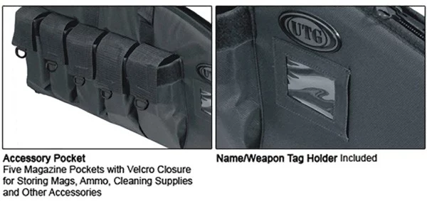 UTG GUN CASE 42" BLACK - DC TACTICAL - Image 3