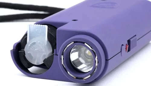 GUARD DOG OLYMPIAN 3-IN-1 PURP - STUN GUN/LIGHT/PEPPER SPRAY - Image 3