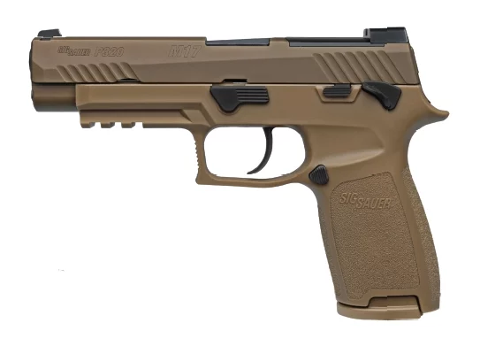 SIG SAUER P320 M17 9MM 17+1 COYOTE SFTY