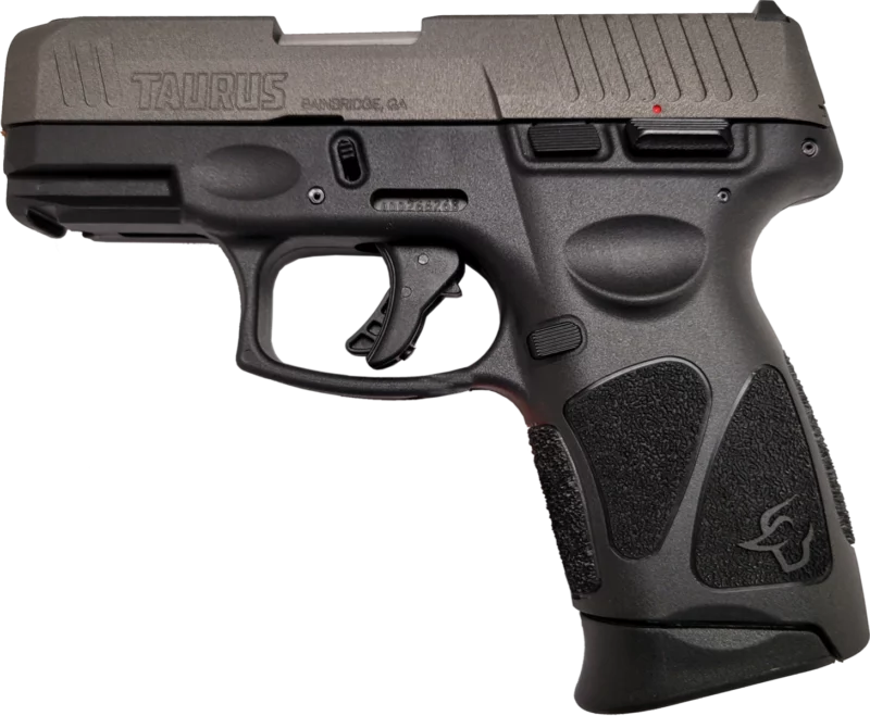 Taurus G3C Compact Pistol - Tungsten/Black | 9mm | 3.2" Barrel | 12rd