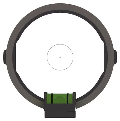 TRUGLO BOW SIGHT RANGE ROVER - PRO W/GREEN LED DOT BLACK - Image 2