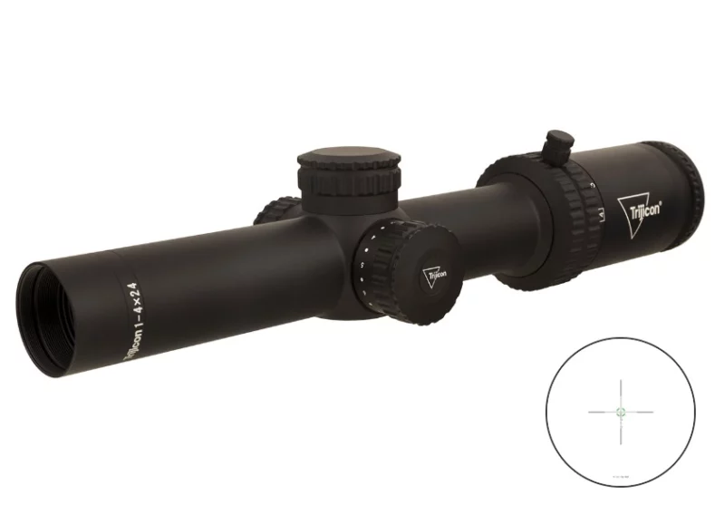 TRIJICON CREDO 1-4X24 BLK 30MM BDC GRN